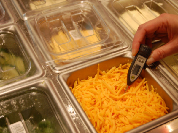Checking Food Temperature